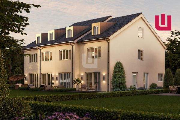 Gartenansicht Abendstimmung 