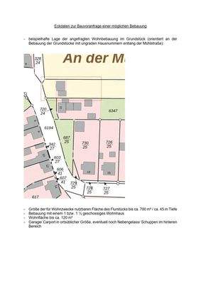 4 Bebauungsvariante Bauvoranfrage