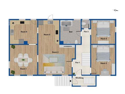 Grundriss Erdgeschoss