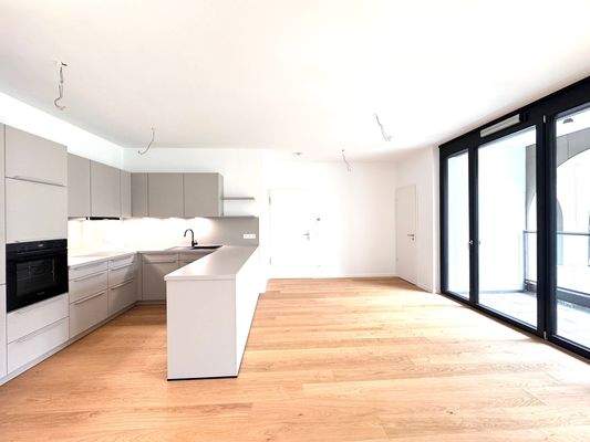 Moderne Wohnung mit Küche