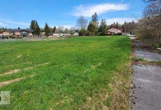 Blick auf das Grundstück