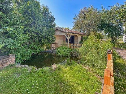 Optional Gartenhäuschen 