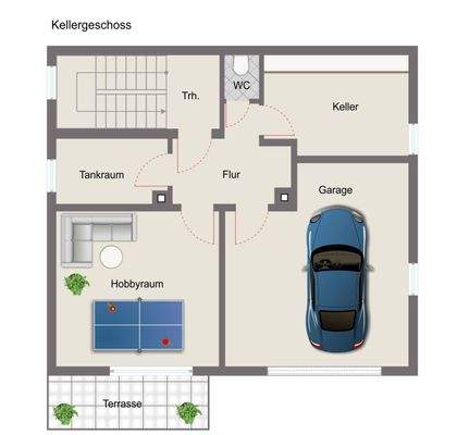 Grundriss Kellergeschoss