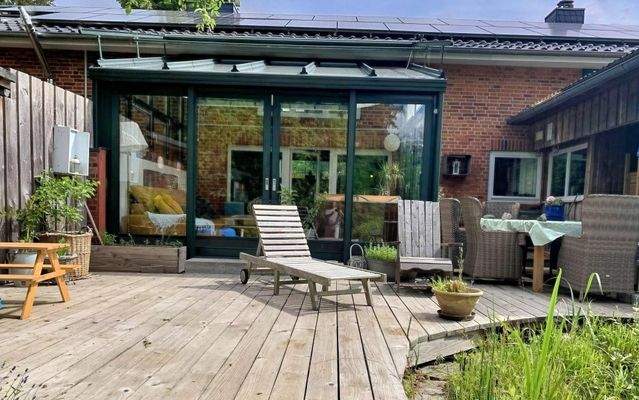 Terrasse zum Sonnenbaden