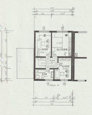 Grundriss Obergeschoss