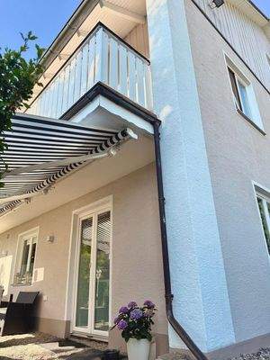 Terrasse EG, vor dem Haus