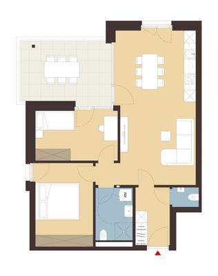 Riedergasse, Bregenz-Grundriss Whg 13