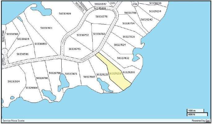 Cape Breton - Bras d`Or Lake - Tolles See-Ufergrun