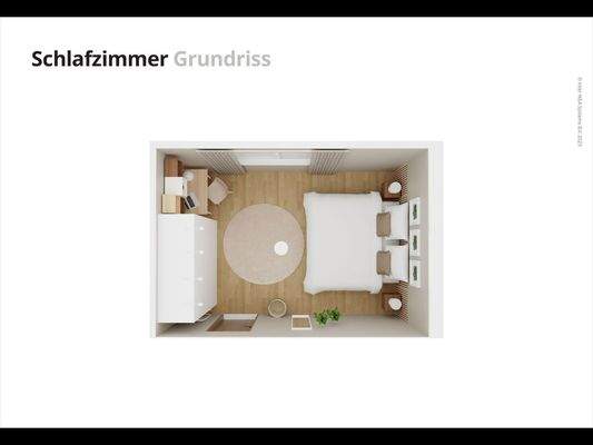Grundriss Schlafen