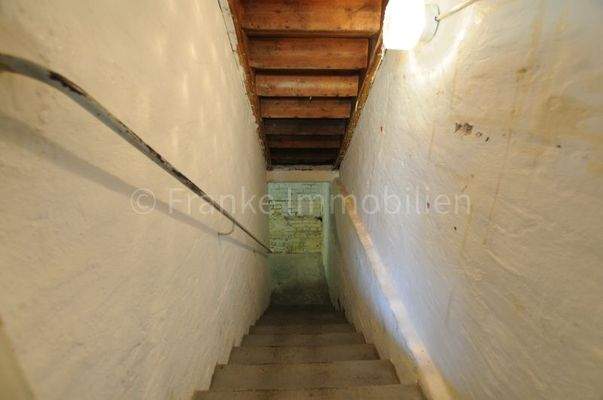 Treppenabgang zum Keller