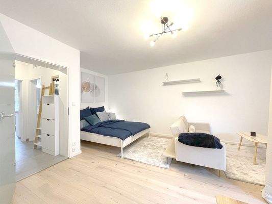 Nächster Blick durch das Wohnzimmer