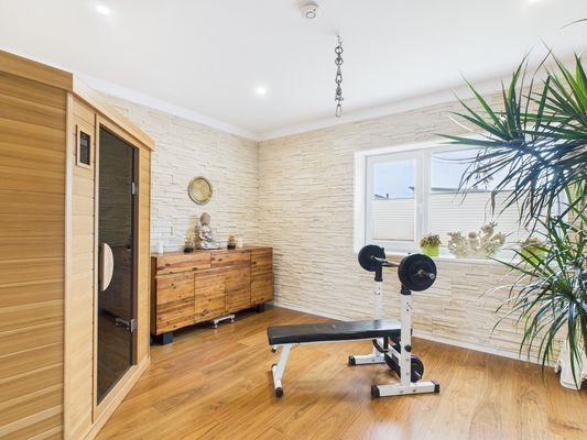 Sauna/ Fitnessraum/ Gäste Zimmer