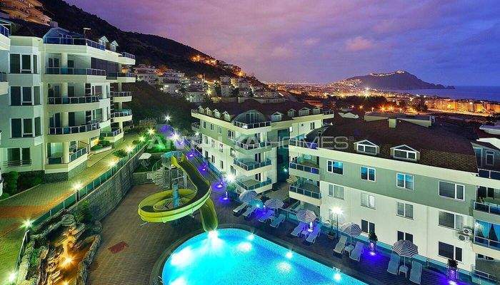 Turnkey Properties with Castle and Sea View in Alanya