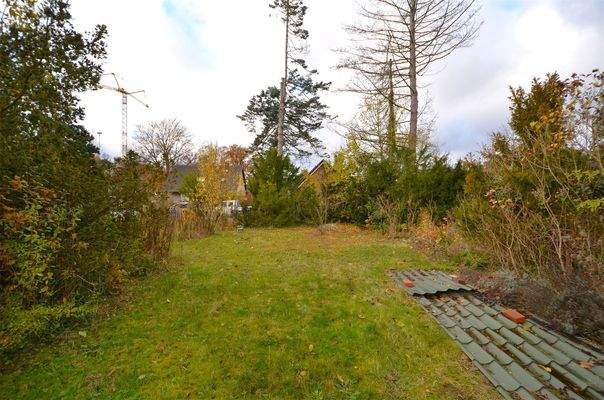 Grundstückansicht vom Haus