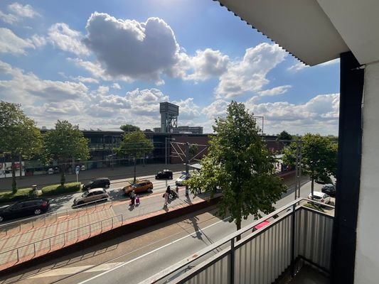 Ausblick Balkon