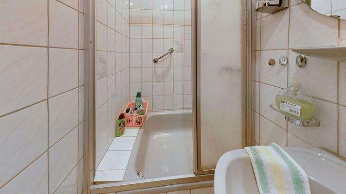 Duschbad I. OG (WC sep. im Treppenhaus)