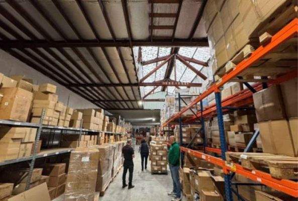 Innenansicht Lager 4