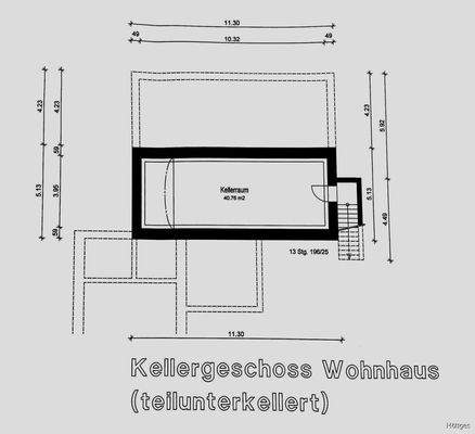 Keller Grundriss