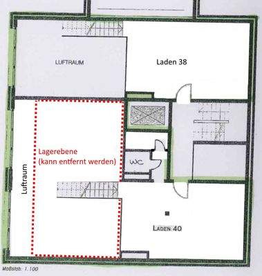 Grundriss Galerieebene