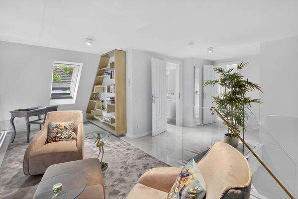 Galerie mit Einbauten