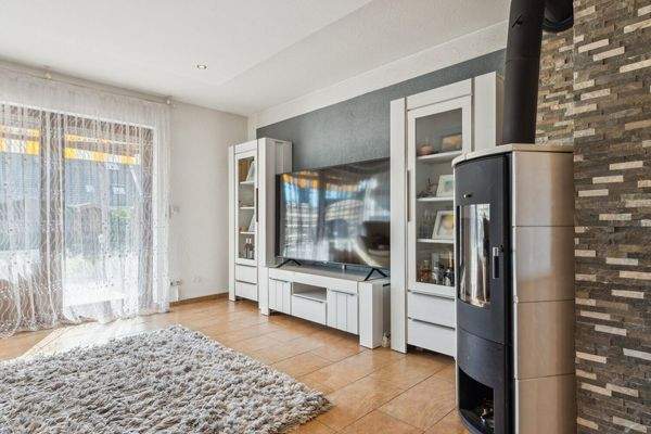 Blick ins Wohnzimmer