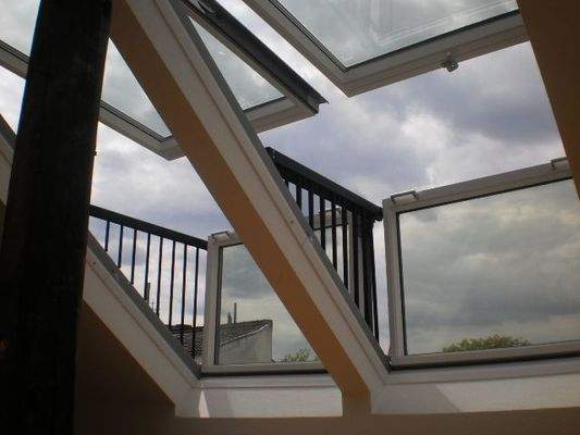 Cabrio-Balkon in der DG-Wohnung