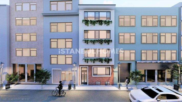Furnished Whole Apartment Building in Istanbul with 5 Floors
