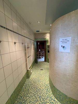 Nassbereich Fitnessstudio