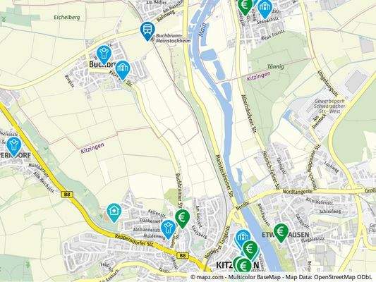 Geolyzer Kartenausschnitt