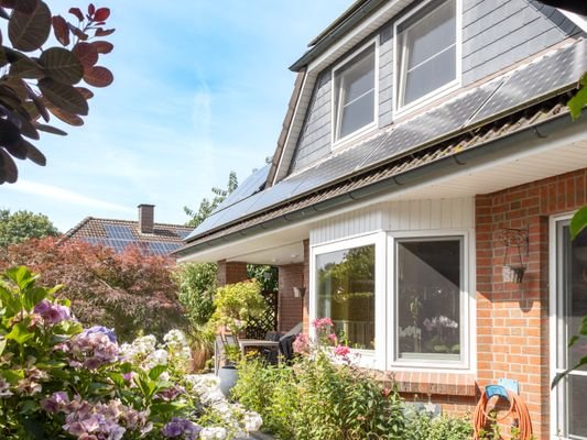 Blick zur Terrasse