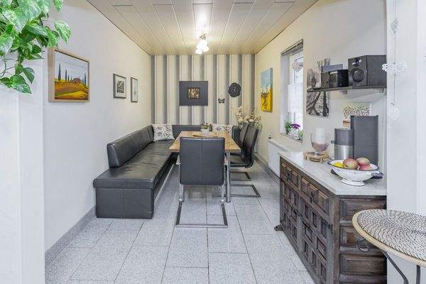 Essbereich in der Küche im EG 