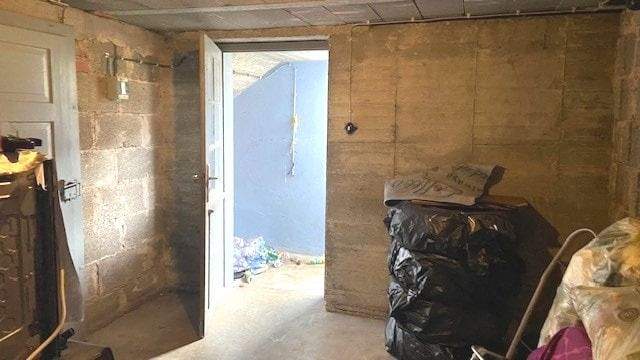 Ausgang vom Keller in den Garten