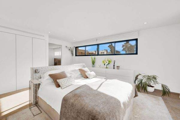 Master bedroom in apartment in Portals Nous 3