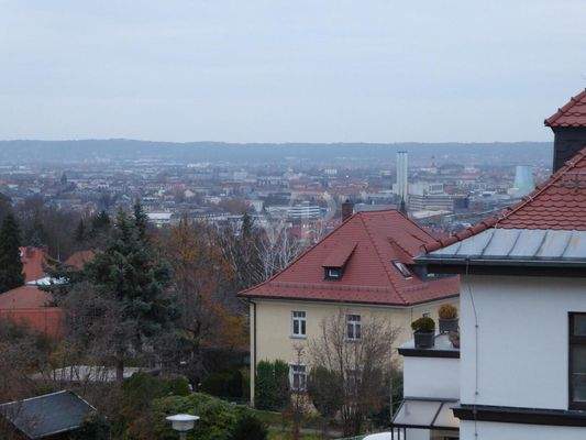 Ausblick ins Stadtzentrum