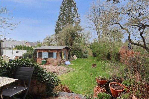 Ausblick von der Terrasse