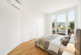 KI-Staging - Schlafzimmer