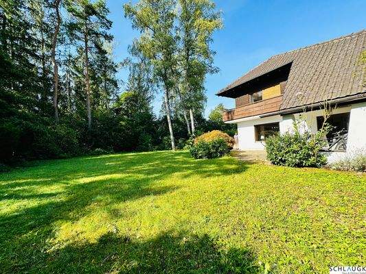 Garten Südseite Richtung Haus 1