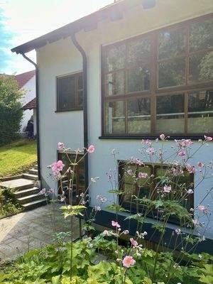 Rückansicht des Hauses