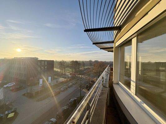 Blick von der Dachterrasse