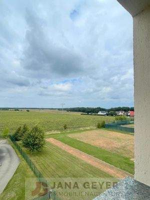 Ausblick aus Schlafzimmer