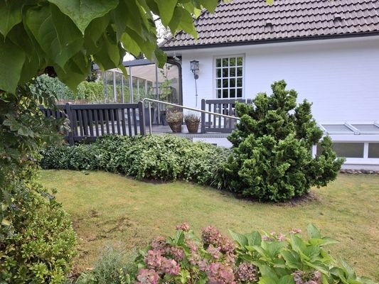 Außen Blick VON Do. Garage zum Haus