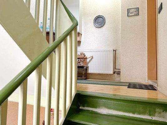Jeweils alleine auf der Etage