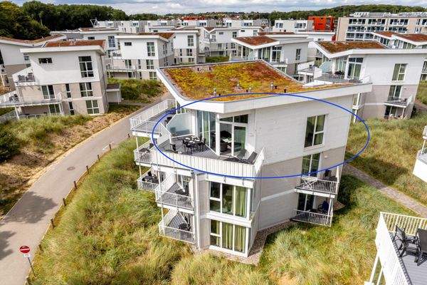 Nur zwei Penthouses pro Haus