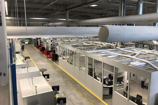 Innenansicht Hallenfläche