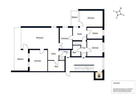 Grundriss 1. Obergeschoss