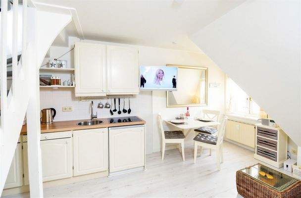 Küche und Essbereich