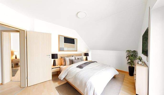 Einrichtungsbeispiel Kinderzimmer 2 im OG