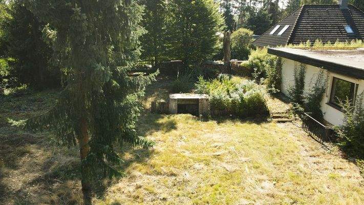 Gartenansicht Seitlich