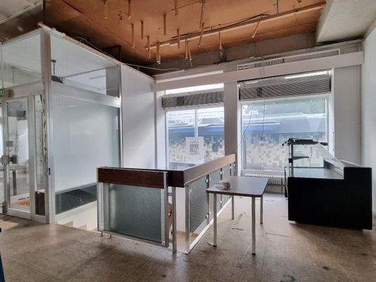 Eingangsbereich mit Treppenabgang