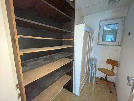 Stauraum im Dachgeschoss